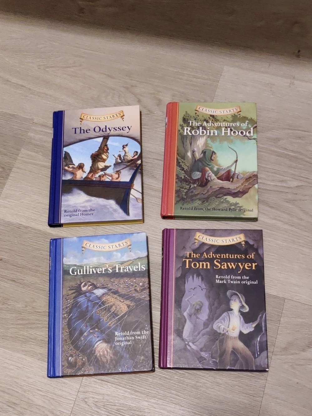 Assorted Lot Of "Classic Starts" Books For Young Readers Abridged Y2K Retro
